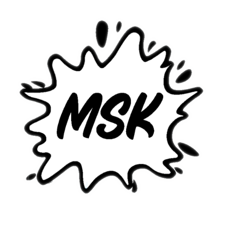 Logo MSK Blanc et Noir
